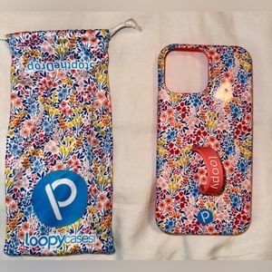 iPhone 13 Pro Max loopy flower phone case.